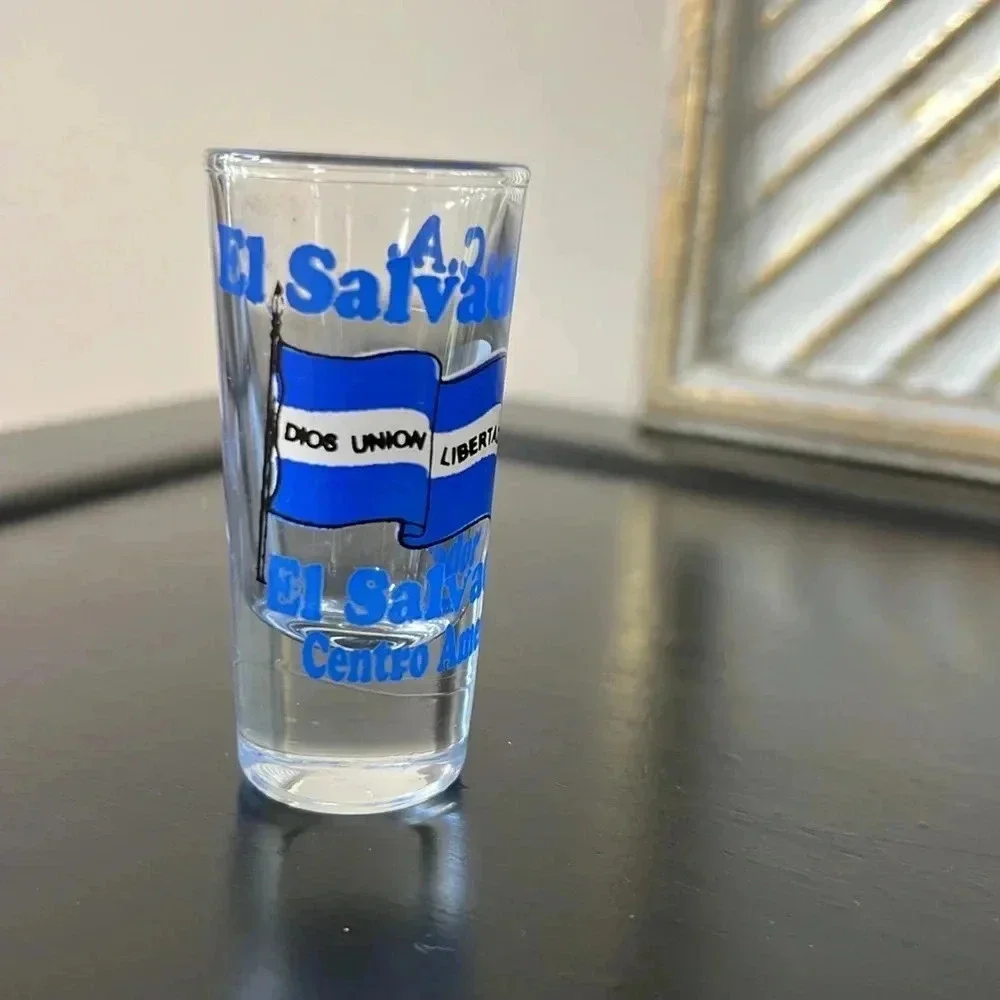 El Salvador Shot Glass